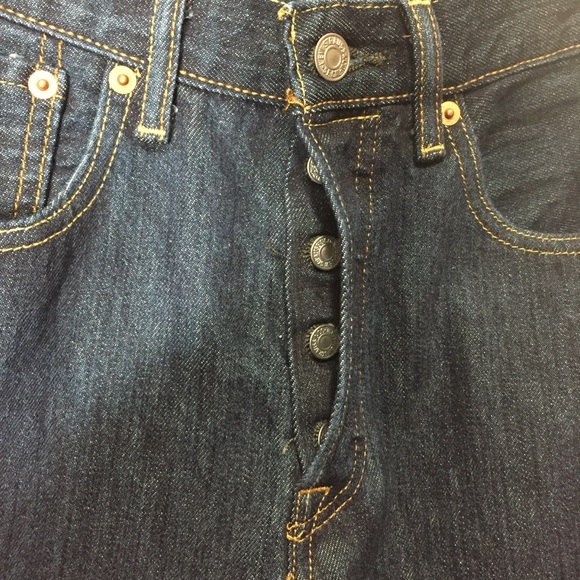 Levi's 501 Straight Leg Denim Jeans - Picture 5 of 5
